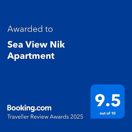 Sea View Nik Apartment Durres Exterior photo